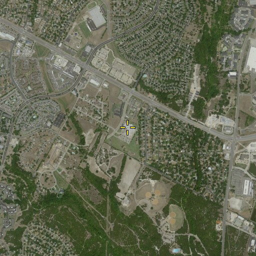 Aerial/Satellite Image of River Oaks Elementary School, TX