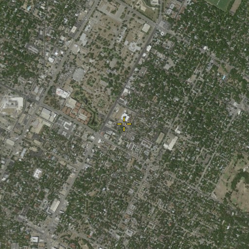 Aerial/Satellite Image of Robbins Academy, TX