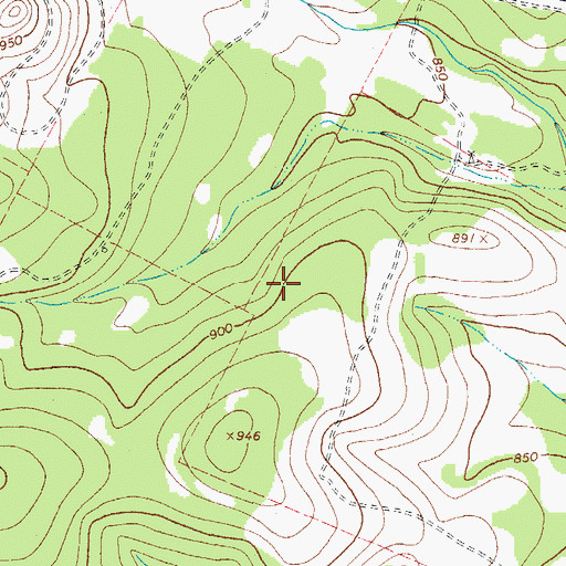 Topographic Map of Kiker Elementary School, TX