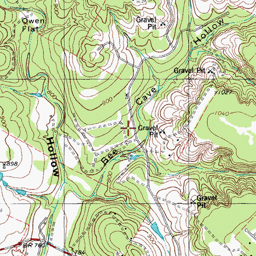 Topographic Map of Whitestone Elementary School, TX