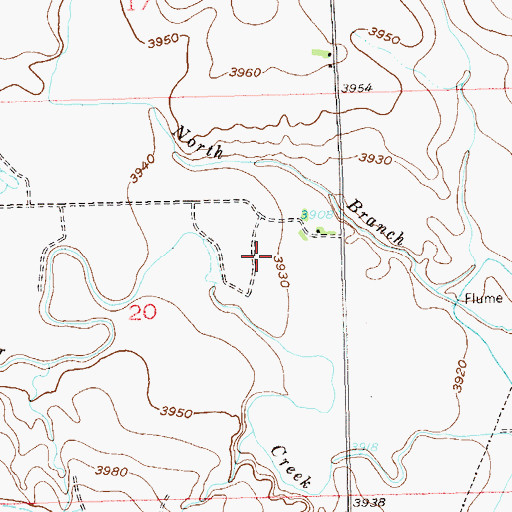 Topographic Map of C A Sherwin Number 1 Dam, CO