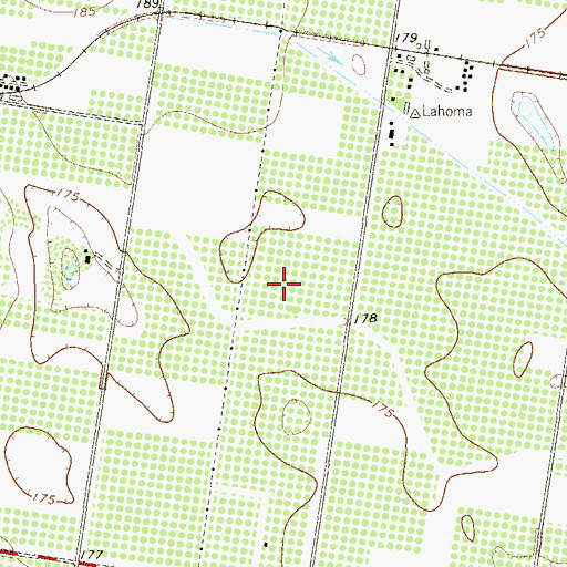 Topographic Map of Alta Vista Colonia, TX