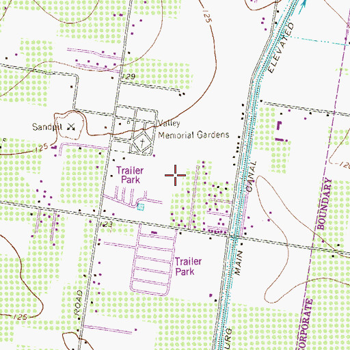 Topographic Map of Amigo Park Number 3 Colonia, TX