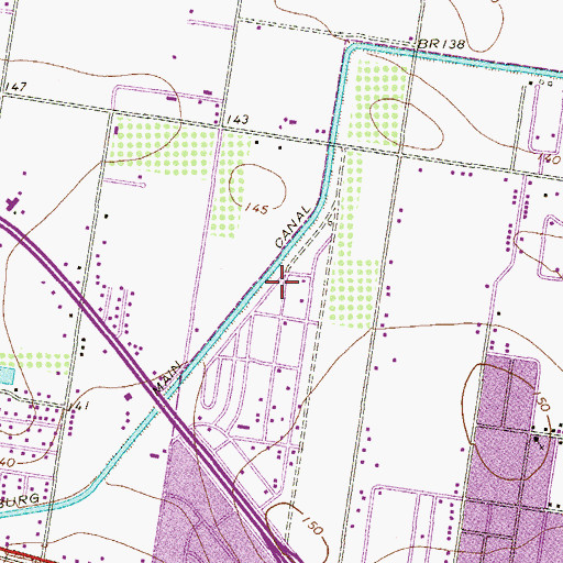 Topographic Map of Ala Blanca Norte Number 2 Colonia, TX