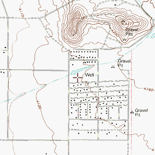 Topographic Map of Paso View Number 2 Colonia, TX