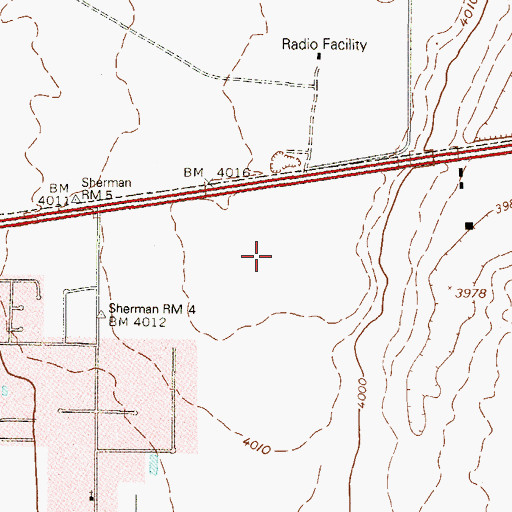 Topographic Map of Las Palmas Number 2 Colonia, TX