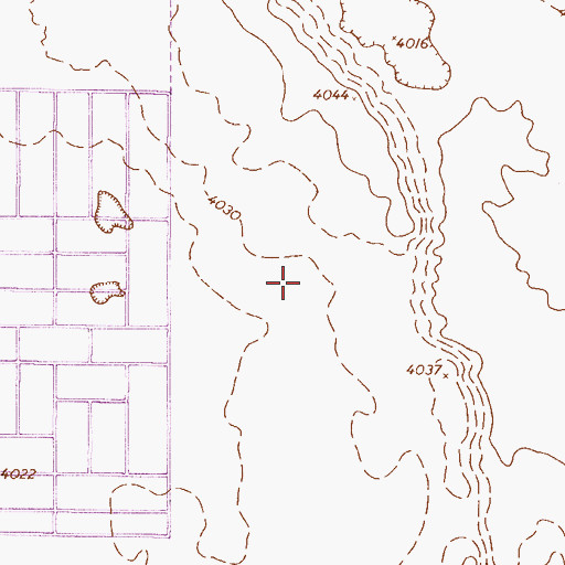Topographic Map of Agua Dulce Number 3 Colonia, TX