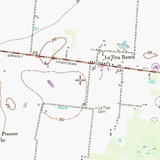 Topographic Map of Gumesindo Galvan Colonia, TX