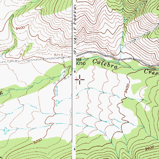Topographic Map of Salazar Number 2 Reservoir, CO