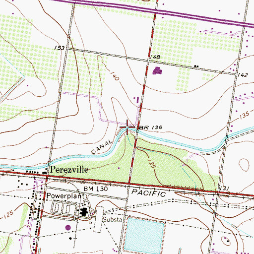 Topographic Map of Ebony Hollow Colonia Number 1, TX