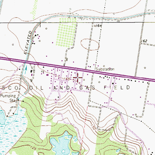 Topographic Map of El Rio Colonia, TX