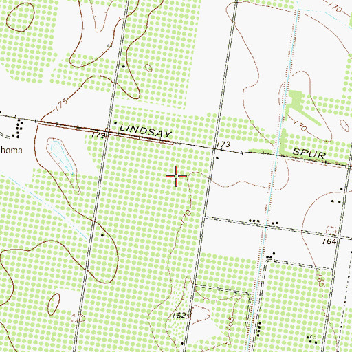 Topographic Map of Casa de los Vecinos Colonia, TX