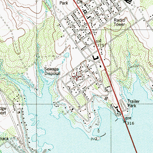 Topographic Map of Buena Vista Colonia, TX