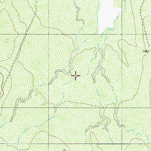Topographic Map of Los Veteranos 59 Colonia, TX