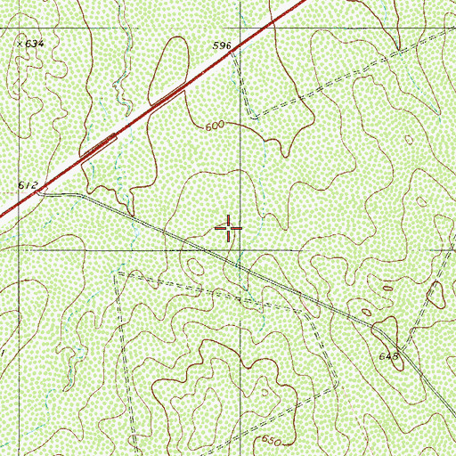 Topographic Map of Ranchitos los Centenarios Colonia, TX