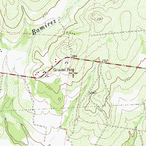 Topographic Map of Sunset Colonia, TX