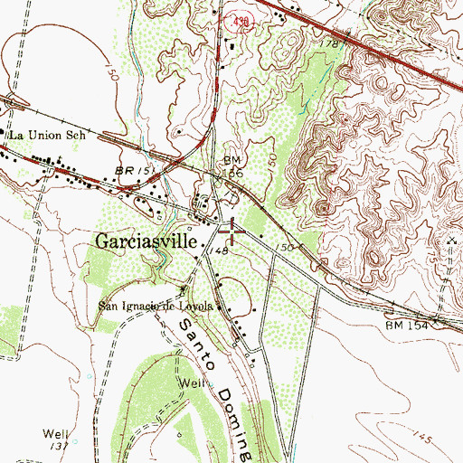 Topographic Map of Victoria Vera Colonia, TX