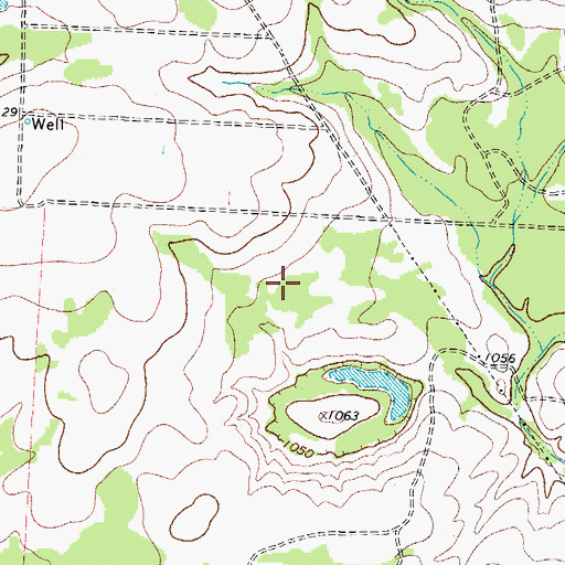 Topographic Map of Los Campos Number 3 and 4 Colonia, TX