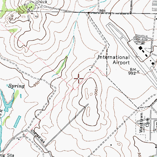 Topographic Map of Owens Addition Number 2 Colonia, TX