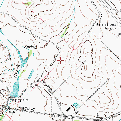 Topographic Map of Payment Colonia, TX
