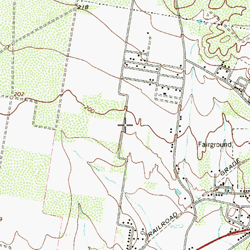 Topographic Map of Francisca Colonia, TX