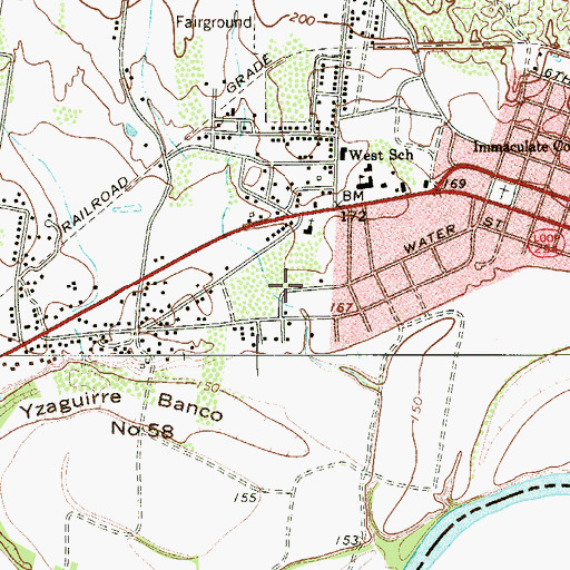 Topographic Map of J L Garcia Colonia, TX
