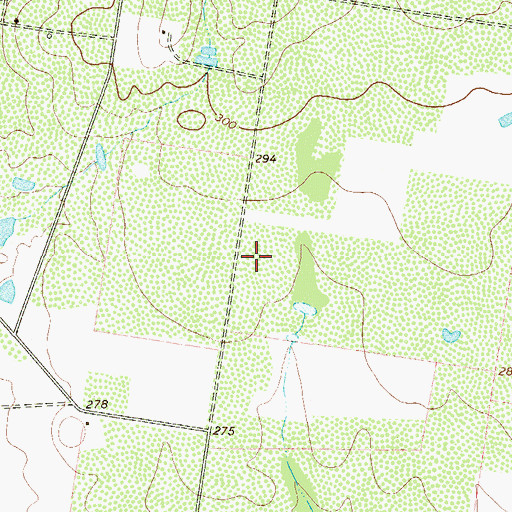 Topographic Map of La Esperanza Colonia, TX