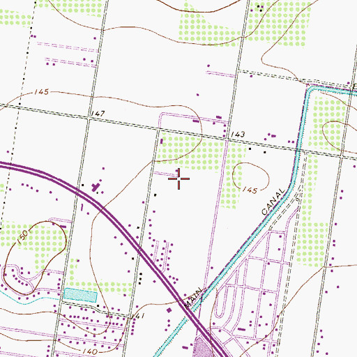 Topographic Map of Ramirez Colonia Number 3, TX