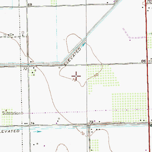 Topographic Map of Olivarez Number 15 Colonia, TX