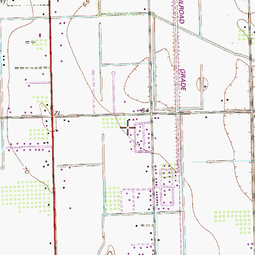 Topographic Map of Olivarez Number 2 Colonia, TX