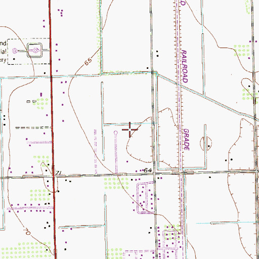 Topographic Map of Olivarez Number 6 Colonia, TX