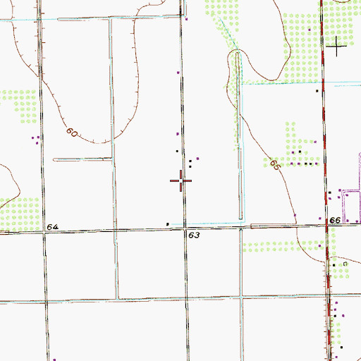 Topographic Map of M and R Colonia, TX
