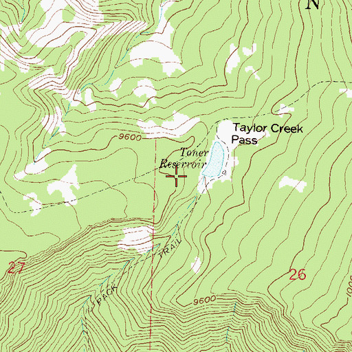 Topographic Map of Smith Dam, CO