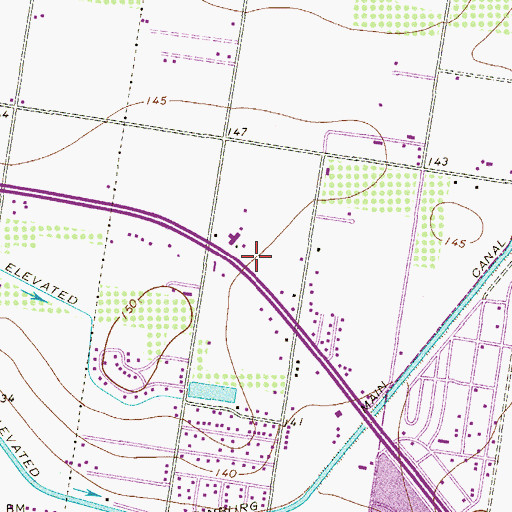 Topographic Map of Maier Colonia, TX