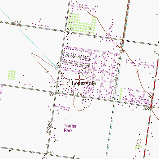 Topographic Map of Minnesota Road-I Road Colonia, TX