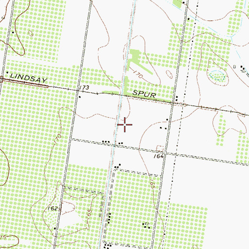 Topographic Map of Los Ebanos Colonia Number 2, TX