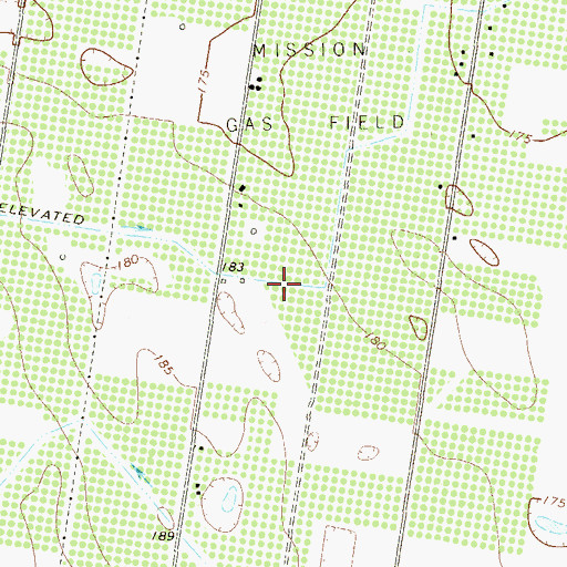 Topographic Map of La Homa Acres Number 4 Colonia, TX