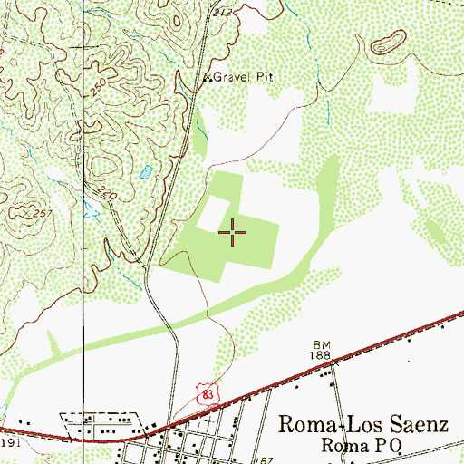 Topographic Map of El Bosque Number 4 Colonia, TX