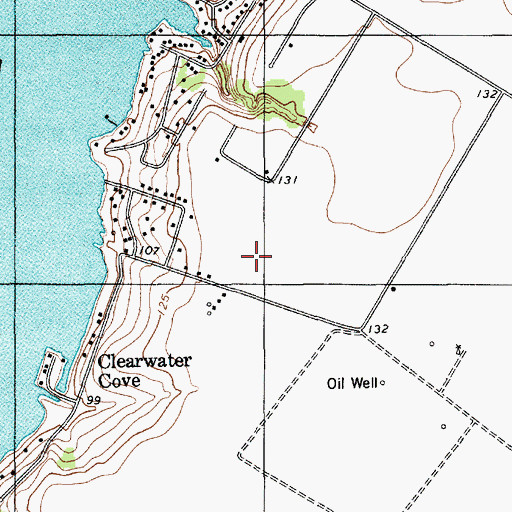 Topographic Map of Paisano Park Colonia, TX