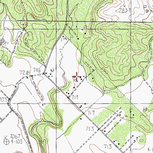 Topographic Map of Rosita Valley Colonia, TX