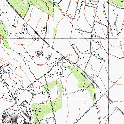 Topographic Map of Morales Number 2A Colonia, TX