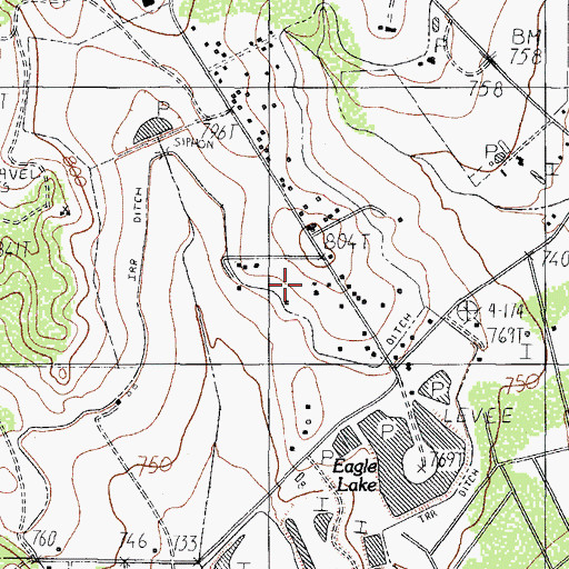 Topographic Map of Morales Number 3 Colonia, TX