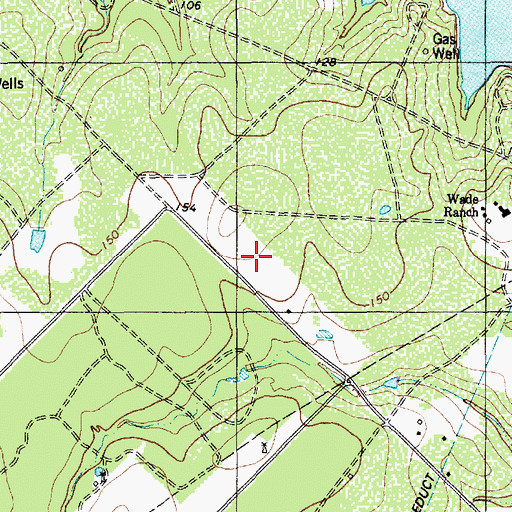 Topographic Map of Norris Tract Number 2 Colonia, TX