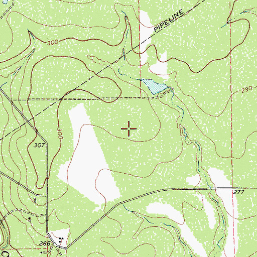 Topographic Map of San Petronilla Number 3 Colonia, TX