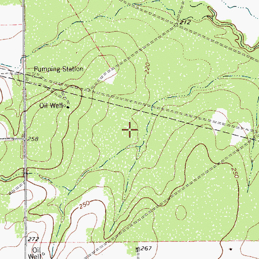 Topographic Map of Agua Dulce Ranch Number 2 Colonia, TX