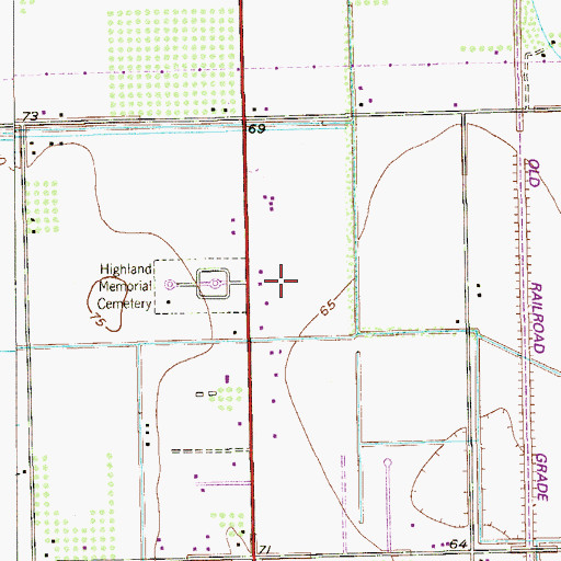 Topographic Map of Tropical Farms Colonia, TX