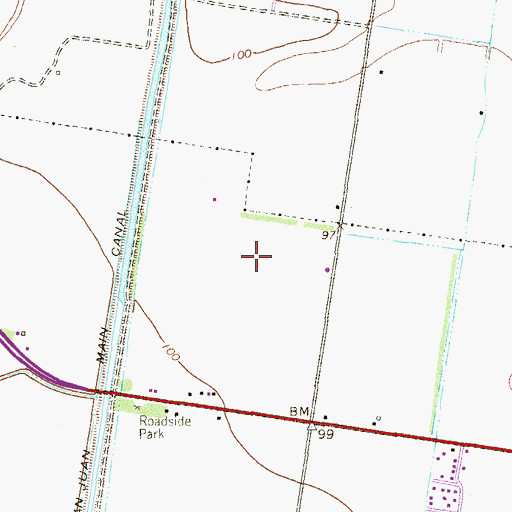 Topographic Map of Valle Alto Number 1 Colonia, TX