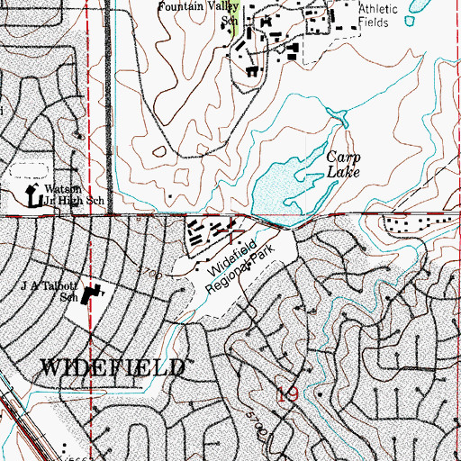 Topographic Map of A McCray Dam, CO