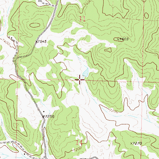 Topographic Map of Upper Robinson Dam, CO