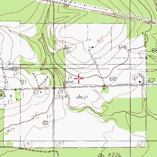 Topographic Map of Wildwood Heritage Society Museum, TX